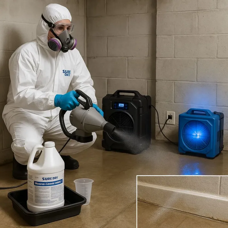Sanitization and Odor Removal process in Alto, WI
