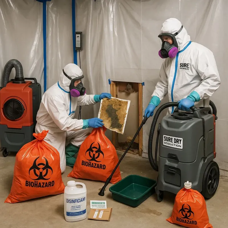 Contaminated Water Handling Protocols process in Alto, WI