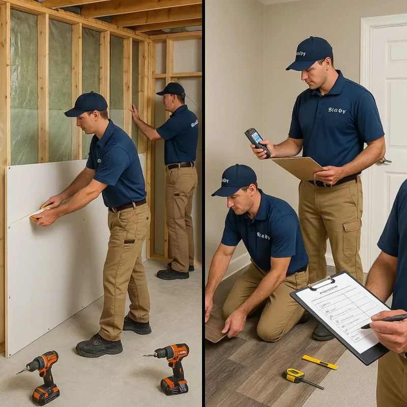 Repairs and Reconstruction process in Alto, WI